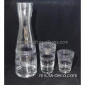 Minum Air Bubble Glass Pitcher Sets